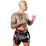 Muay Thai Short Super Mesh schwarz/rot, Colour: Schwarz, Size: L, 4 image