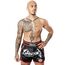 Muay Thai Short Super Mesh schwarz/rot, Farbe: Schwarz, Grösse : XL, 3 image