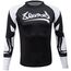 T-shirt de compression à manches longues - Big 8, Taille: S, Couleur: Noir