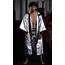 Cape de boxeur Ringside Combat Corner, Taille: L, Couleur: Blanc