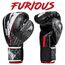 Furious Boxing Gloves, Colour: Schwarz, OZ: 8oz, 2 image