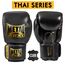 Thai Series Leather Boxing Gloves, Colour: Schwarz, OZ: 14oz, 2 image
