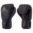 Black Thai Boxhandschuhe, Farbe: Schwarz, OZ: 10oz