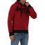 Kapuzen-Sweatshirt, Bekleidungsgrösse: L, Farbe: Bordeau