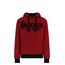 Kapuzen-Sweatshirt, Bekleidungsgrösse: L, Farbe: Bordeau, 2 image