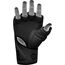 RDXGGR-F6MB-M-Grappling Gloves F6 Matte Black-M