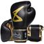 Boxing Gloves - Premium black-gold 10 Oz, Colour: Schwarz, OZ: 10oz