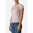Front Logo Round Neck T-Shirt, Taille: M, Couleur: Rose