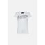 Front Logo Round Neck T-Shirt, Size: L, Colour: Weiss, 4 image