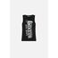 Basic Tank Top With Front Logo, Taille: S, Couleur: Noir, 2 image