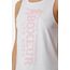 Basic Tank Top With Front Logo, Size: S, Colour: Weiss, 4 image
