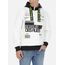 Sweat à capuche Trucker double couche, Taille: M, Couleur: Blanc