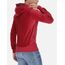 Full Zip Hoodie With Velvet, Size: M, Colour: Bordeau, 3 image