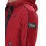 Full Zip Hoodie With Velvet, Size: M, Colour: Bordeau, 2 image