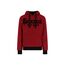 Man Hoodie Sweatshirt, Size: L, Colour: Bordeau, 2 image