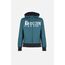 Hooded Full Zip Sweatshirt, Size: L, Colour: Blue, 4 image