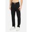 Wide Leg Sweatpant W/Satin, Taille: 2XL, Couleur: Noir