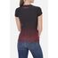 Gradient Printed T-Shirt, Bekleidungsgrösse: L, Farbe: Bordeau, 4 image