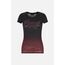 T-Shirt imprimé dégradé, Taille: S, Couleur: Bordeaux, 4 image