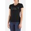 Basic T-Shirt With Front Logo, Colour: Schwarz, Size: L