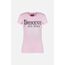 Basic T-Shirt With Front Logo, Bekleidungsgrösse: XL, Farbe: Rosa, 2 image
