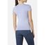 Basic T-Shirt With Front Logo, Bekleidungsgrösse: M, Farbe: Violett, 3 image