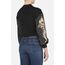 Sweatshirt W/ Satin Sleeves, Bekleidungsgrösse: S, Farbe: Schwarz, 3 image