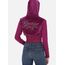 Full Zip Hoodie With Velvet, Size: M, 3 image