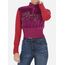 Color Block Trucker, Bekleidungsgrösse: S, Farbe: Violett