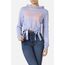 Hooded Sweatshirt With Laces, Size: L, Colour: Violett