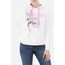Lady Hooded Sweatshirt, Bekleidungsgrösse: M, Farbe: Weiss