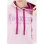 Lady Hooded Sweatshirt, Size: L, Colour: Rosa, 3 image