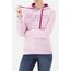 Lady Hooded Sweatshirt, Size: XL, Colour: Rosa