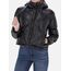 Eco Leather Padded Jacket, Taille: S, Couleur: Noir