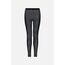 Mid-Rise  Color-Block Leggings, Size: XL, Colour: Anthracite, 2 image