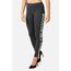 Basic Leggings With Front Logo, Colour: Anthracite, Size: M