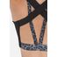Cut Out Sport Bra, Size: XL, Colour: Anthracite, 3 image