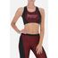 Cut Out Sport Bra, Size: L, Colour: Bordeau