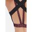 Cut Out Sport Bra, Size: L, Colour: Bordeau, 5 image