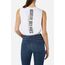 Oversize Tank With Front Logo, Size: L, Colour: Weiss, 3 image