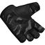 RDXWGA-T2HB-S-Gym Training Gloves T2 Half Black-S