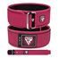 RDXWBS-RX1P-M-Weight Lifting Strap Belt Rx1 Pink-M