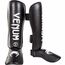 Venum Challenger Shinguards - Black, Colour: Schwarz, Size: L