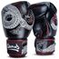 8 WEAPONS Boxing Gloves - Sak Yant Naga black 12 Oz, Couleur: Noir, OZ: 12oz