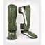 Venum Elite Evo Shinguards, Couleur: Kaki, Taille ne pas utiliser: L