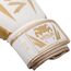 Venum Elite Boxing Gloves - White/Gold, Colour: Weiss, OZ: 10oz, 3 image