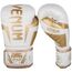 Venum Elite Boxing Gloves - White/Gold, Colour: Weiss, OZ: 12oz