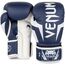 Venum Elite Boxing Gloves - White/Navy Blue, Colour: Blue, OZ: 10oz, 2 image