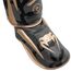 VE-1394-535-XL-Venum Elite Shin Guards - Dark camo/Gold