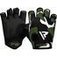 RDXWGS-F6GN-M-Gym Gloves Sumblimation F6 Black/Green-M